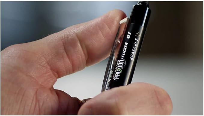PILOT FriXion Clicker Erasable, Refillable & Retractable Gel Ink Pens, Fine Point, Red Ink, 12-Pack (31452)