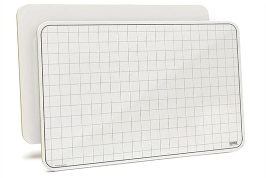 Grid Lap Boards, 11" x 17" x 1/8" Double Sided Dry Erase, No Ghosting, Only from OptiMA Dry Erase Products, Custom Lapboards & Made in The USA