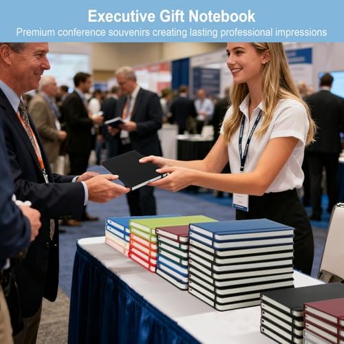 ViVin 24 Pack A5 Hardcover Lined Notebook,192 pg College Ruled 5.5x8.3