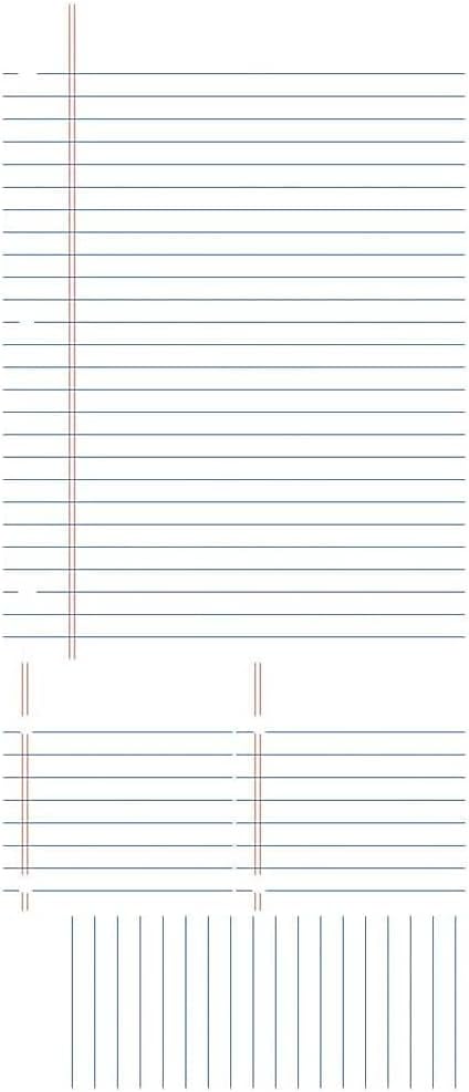 RoomMates RMK2349GMNotebook Paper Dry Erase/Whiteboard Peel and Stick Giant Wall Decals