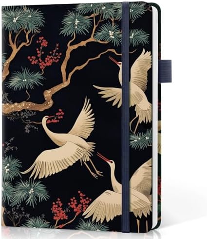 Taja Pretty Journal for Women, 5.7" x 8.3" Lined Notebook for Journaling