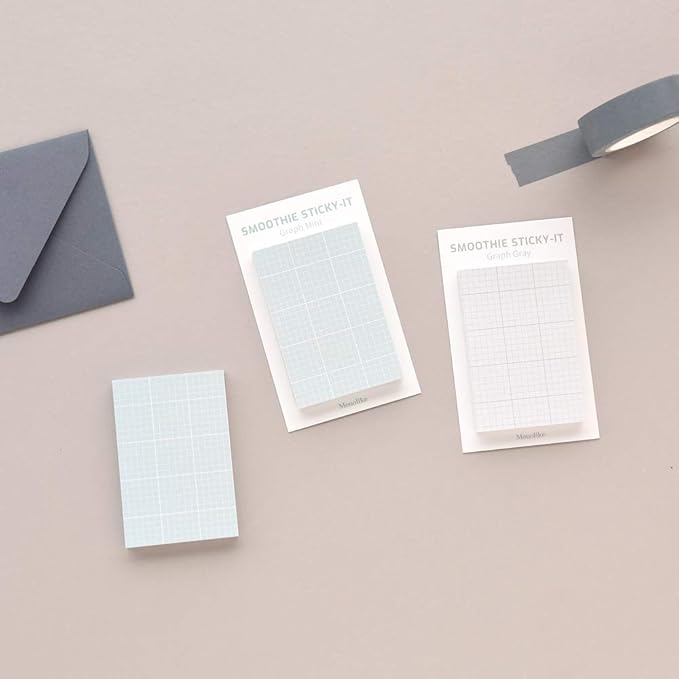Monolike Smoothie Graph Sticky-it - 5p Set Self-Adhesive Memo Pad 50 Sheets