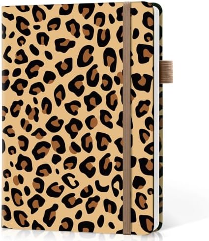 Taja Pretty Journal for Women, 5.7" x 8.3" Lined Notebook for Journaling