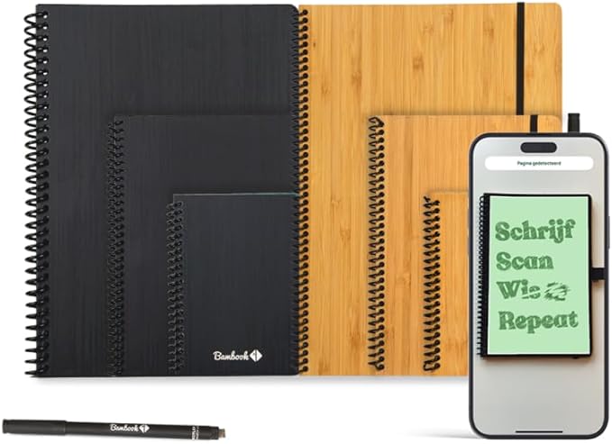 BAMBOOK - Digital notebook with pen A5 Classic Original Polka Dot - Digital notebook