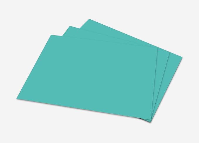 Memo Sheets, 4 X 6 Inches, 500 Sheets Per Pack. (Sea Blue)