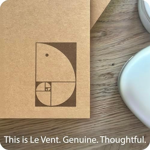 le vent Lined Spiral Notebook 8.5 x 11 | 2 Pack 200+200 A4 Lay Flat Pages | Hardcover College Ruled Notebooks | Smooth 100gsm Ink-Proof Paper | Daily Writing Journal for Work & Study