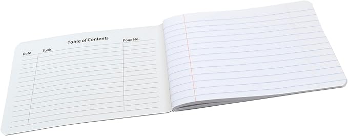 PACON PMMK37090 Pacon Junior Composition Book, 5 x 7-1/2 Inches, 3/8 Inch Ruled, 100 Sheets