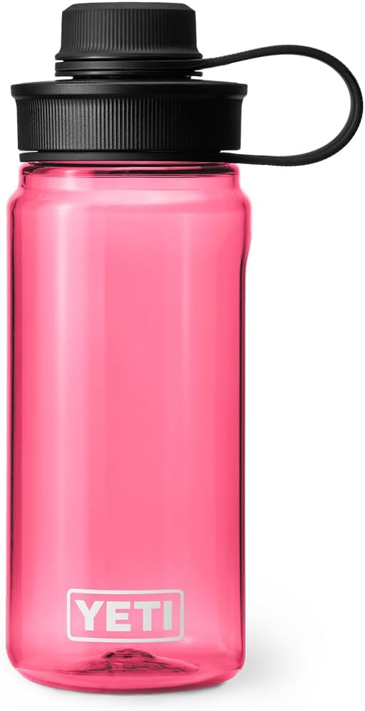 YETI Yonder Water Bottle with Yonder Tether Cap, Lightweight, Leakproof and BPA-Free