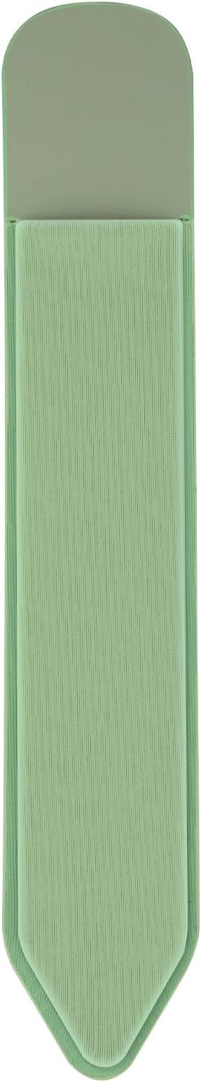 MoKo Pencil Holder Sticker Fit Apple Pencil Pro, Apple Pencil (USB-C), iPencil 1st/2nd Generation, Elastic Pencil Pocket Pouch Adhesive Sleeve Attached to iPad Case for Stylus Pens, Sage Green