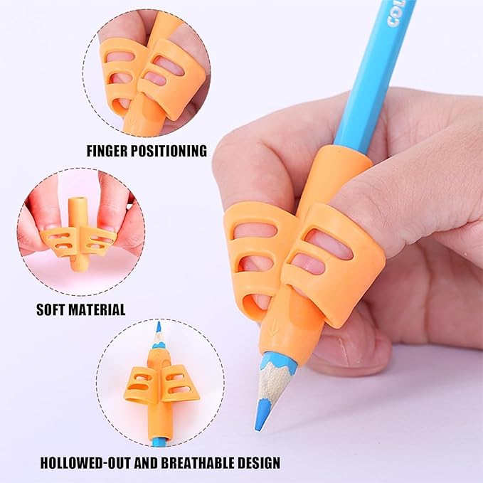 12 PCS Pen Grip, Grips for Pencils, Pencil Holder for Kids Handwriting