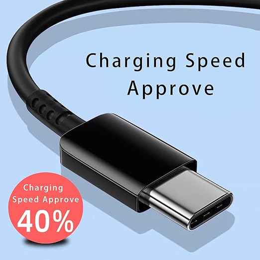 Fast Charging Cord for Fire Kindle, Samsung Galaxy Android Phone, for iPhone 15 16, USB C Cable 60W 5 FT