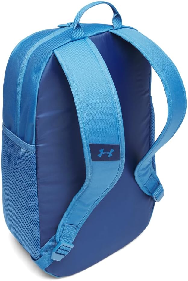 Under Armour Unisex Hustle Sport 6.0 Backpack, (430) Aegean Blue/Blackout Navy/Metallic Silver, One Size Fits Most