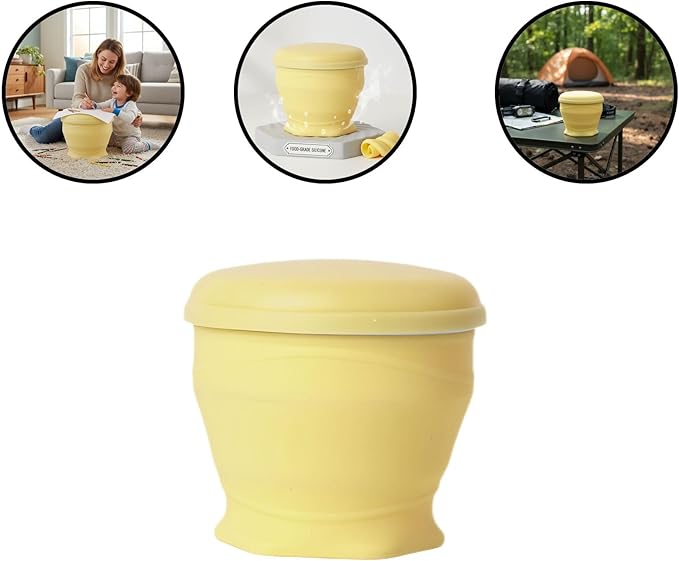 Foldable Silicone Cup Reusable foldable Travel Mug Compact Portable Camping Cup for Outdoor Enthusiasts and Travelers