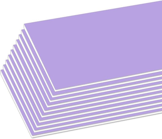 BAZIC Products Foam Board 20" X 30" Lavender, Colored Foam Boards 3/16 Inch Thickness, 4 Count, Presentation Signboards School Craft Project Framing Display