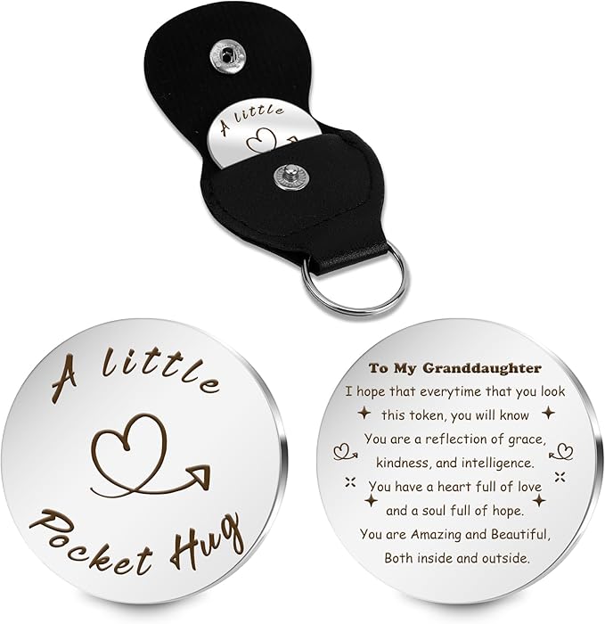 Pocket Hug Token Valentines Day Gifts For Him Graduation Gifts Back To School Gifts 2026 Eatser Basket Stuffer Keepsake