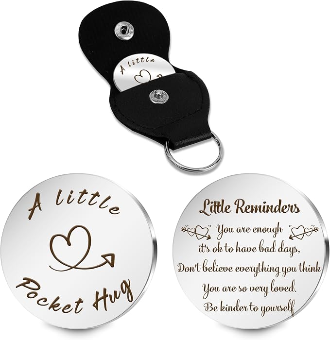 Pocket Hug Token Valentines Day Gifts For Him Graduation Gifts Back To School Gifts 2026 Eatser Basket Stuffer Keepsake