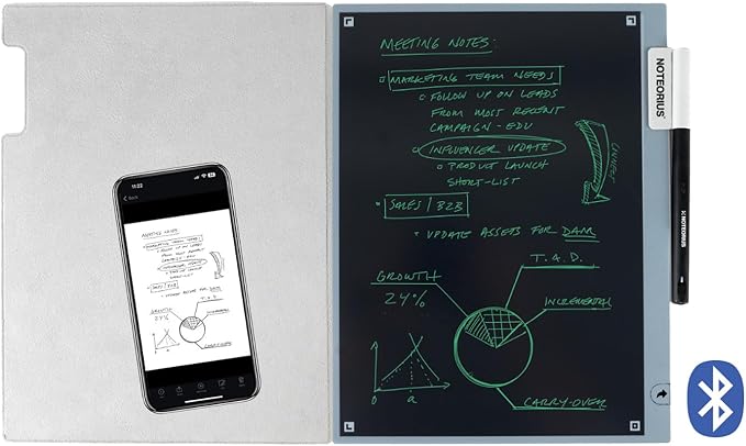 Smart Notebook with Smart Pen & Folio