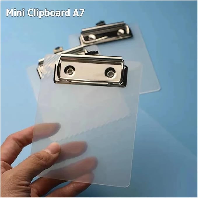6-piece Writing Board (PP Plastic) Writing Board Paper(Light Blue)