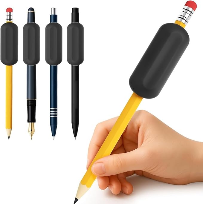 Ergonomic Weighted Pencil – Handwriting Correction Tool, Comfortable Learning Aid for Children | School Writing Supply for Note Taking, Exam Preparation, and Daily Classroom Practice