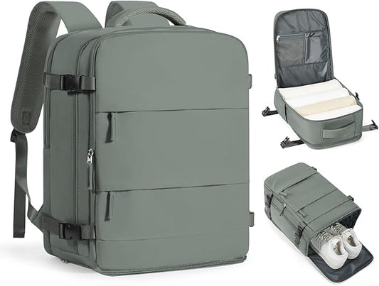 Large Travel Backpack for Women Airline Approved Carry on Backpack for Airplanes Mochila De Viaje Spirit Airlines Personal Item Bag 18x14x8 Personal Item Travel Bag Backpack for Traveling on Airplane