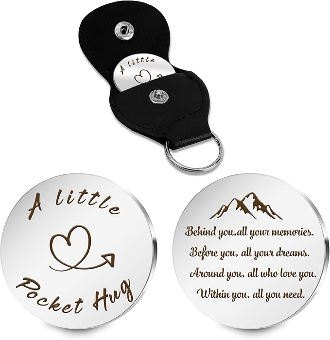 Pocket Hug Token Valentines Day Gifts For Him Graduation Gifts Back To School Gifts 2026 Eatser Basket Stuffer Keepsake