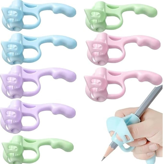 Pencil Grips for Kids Handwriting, 8 Pack Pencil Grippers, Toddler Pencil Grip Pencil Holder for Kids, Finger Grips Posture Correction Writing Tool for Toddlers Preschooler Training