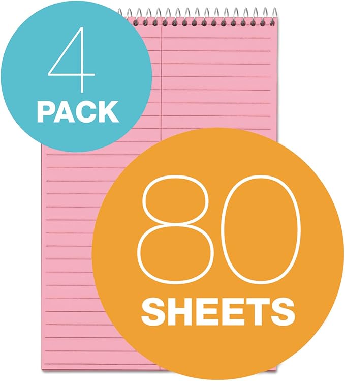 TOP80254 - Tops Spiral Steno Notebook