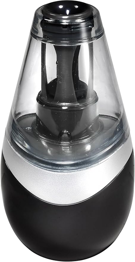 Westcott 16244 iPoint Orbit Battery-Powered Pencil Sharpener for Home and Office, Black