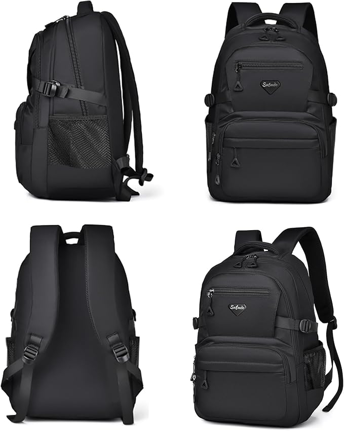 Casual Lightweight Backpacks for Boys & Girls, School Bookbags, 15 "Laptop Backpack, Travel Bag (212-hei)