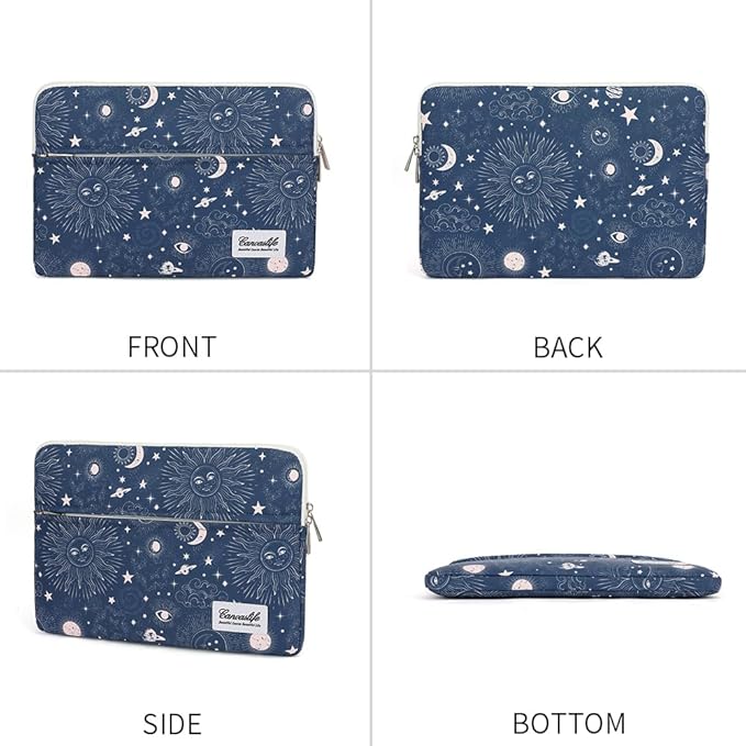 Laptop case 14 inch, Shockproof Protective Notebook Cover Bag with Accessory Pocket, Durable Carrying Laptop Sleeve Compatible for MacBook HP Lenovo Dell Asus Acer (Sol De Mayo)