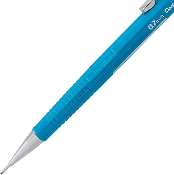 Pentel Sharp Mechanical Pencil 3 pack Assorted Barrels (1 each 0.5mm, 0.7mm, 0.9mm)
