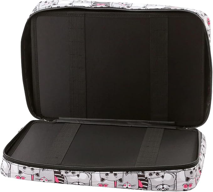 Portable Colored Pencil Case Holds 480 Slots Pencils or 320 to 328 Gel Pens Large Capacity Pencil Organizer with Handle Strap Handy for Colored Pencils & Gel Pen