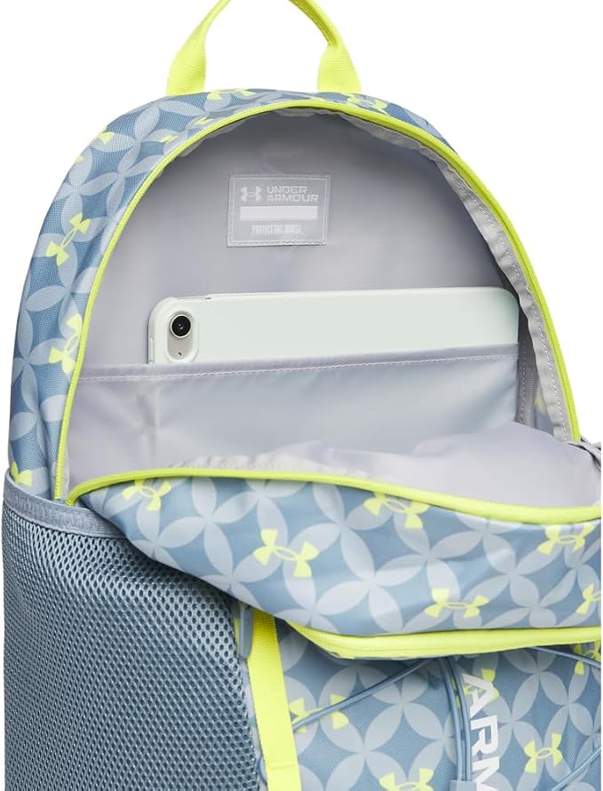 Under Armour Unisex Hustle Sport 6.0 Backpack, (448) Blue Wind/Blue Wind/White, One Size Fits Most