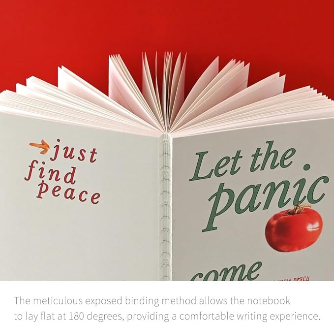 Monolike OrDinary Days PVC Handy Notebook, Clover - Exposed Binding, PVC cover, Academic, Journal, Diary, 160pages