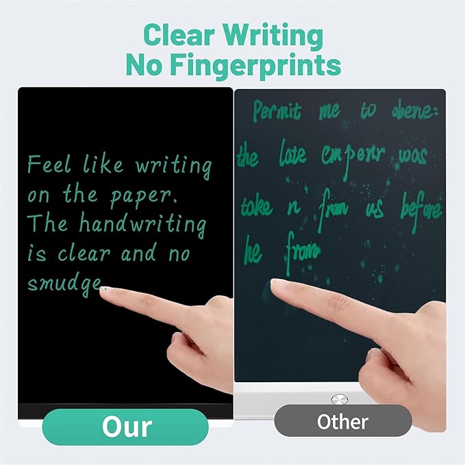 LCD Writing Tablet for Adult: 14.3 Inch Fold Screen Notepad Portable