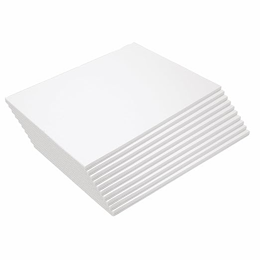 Colorations 9" x 12" Mediumweight White Construction Paper - 500 Sheets, Bulk Pack Art Paper, Arts and Crafts, School Supplies, Drawing, Coloring, Painting, 3D Art Paper
