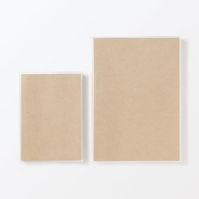 MUJI 84925337 Undated Schedule Notebook, Monthly, Daily, A6, Monthly, 12 Months, 366 Days Daily