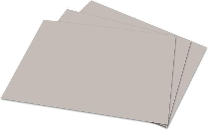 Memo Sheets, 4 X 6 Inches, 500 Sheets Per Pack. (Gray)