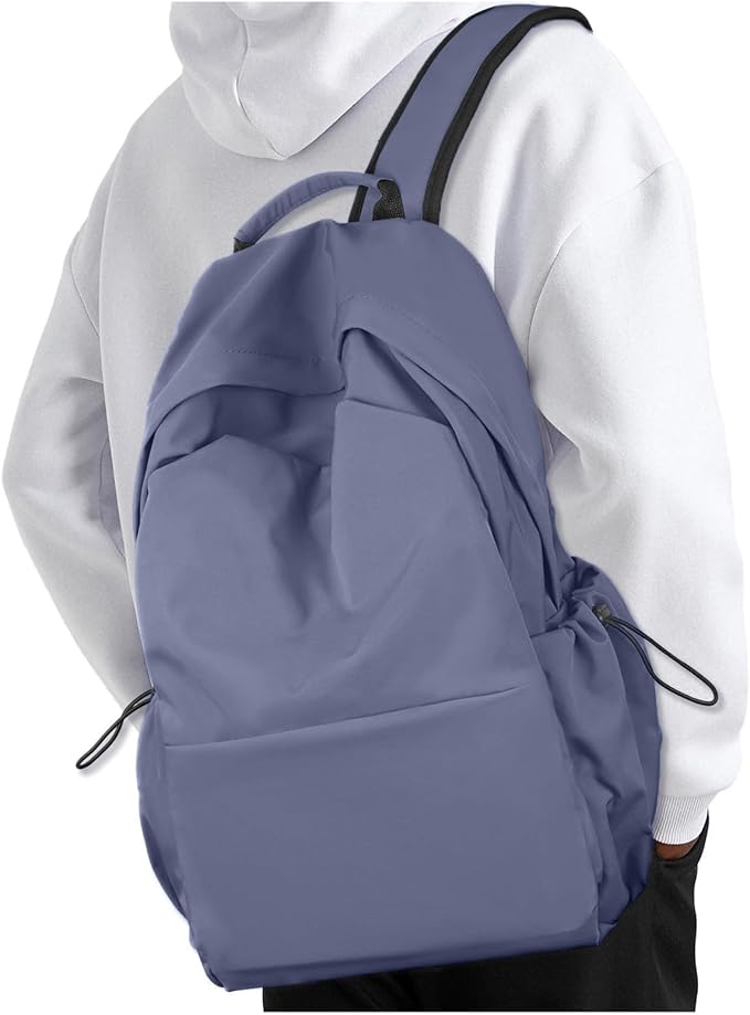 NEOREAL Laptop Backpack for Work, College, Travel, Lightweight Waterproof Daily Backpacks for Men Women, Sport Rucksack Computer Bag Fits 15.6 Inch Notebook, Blue