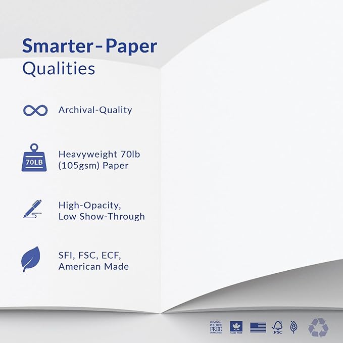 Vela Sciences W5-E Wirebound Lab Notebook, 8.5 x 11 in (21.5 x 28 cm), 128 Pages, Double Wire Looped, 70lb Heavyweight Paper (6-Pack, Ruled +)