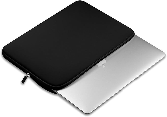 CCPK Laptop Sleeve 15.6" for MacBook Pro 16 inch Mac Air 15 inch M4 M3 Compatible with Hp Lenovo Dell Acer Computer Laptop Bag Sleeve Carrying Case Cover Protective Skin 15.6-16 inch Accessories Black