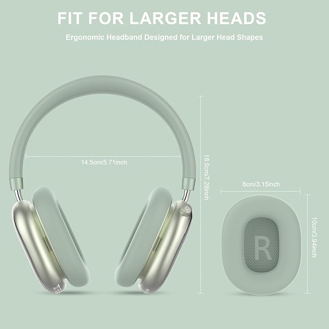 NC95 Hybrid Active Noise Cancelling Headphones with Knob Control, 120H Playtime Over Ear Headphones Wireless Bluetooth 6.0, App Control, Hi-Res Audio, Comfort Fit, Clear Calls for Travel/Workout