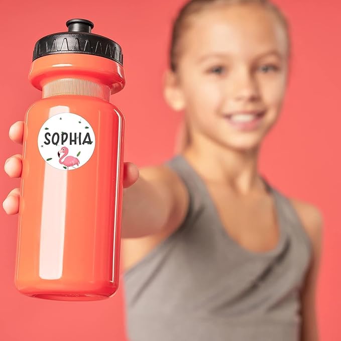 Waterproof Custom Name Stickers (135 Labels) - Personalized Daycare Labels for Clothing, Water Bottles, Lunch Boxes & School Supplies - Ideal for Camp & Daycare - No-Iron (Starry Sky)