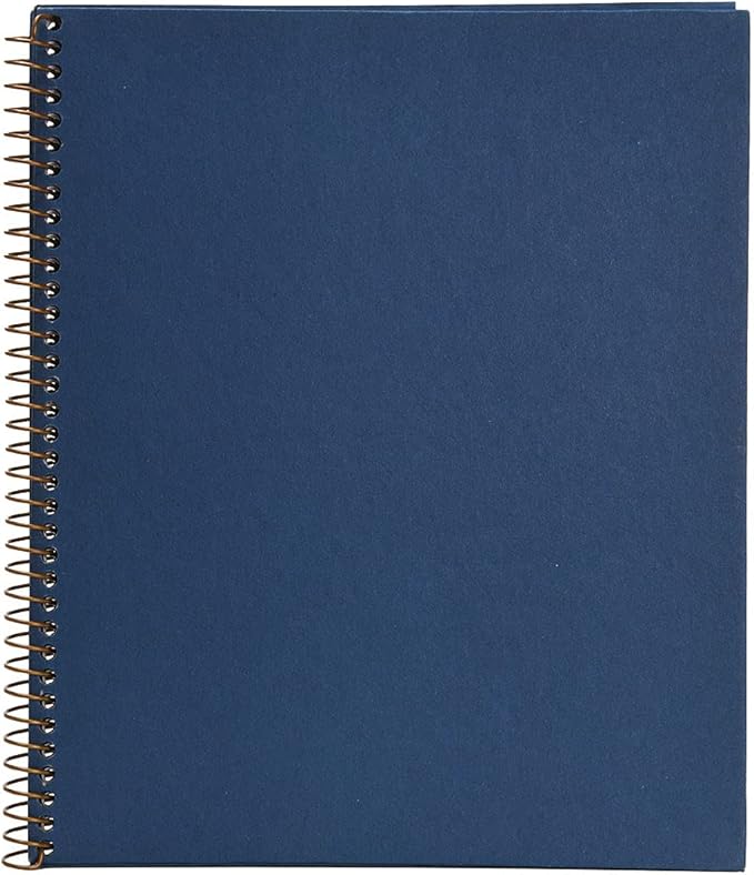 Mintra 100% Recycled Notebooks (Letter Size (8.5in x 11in), Solid Set 3pk)