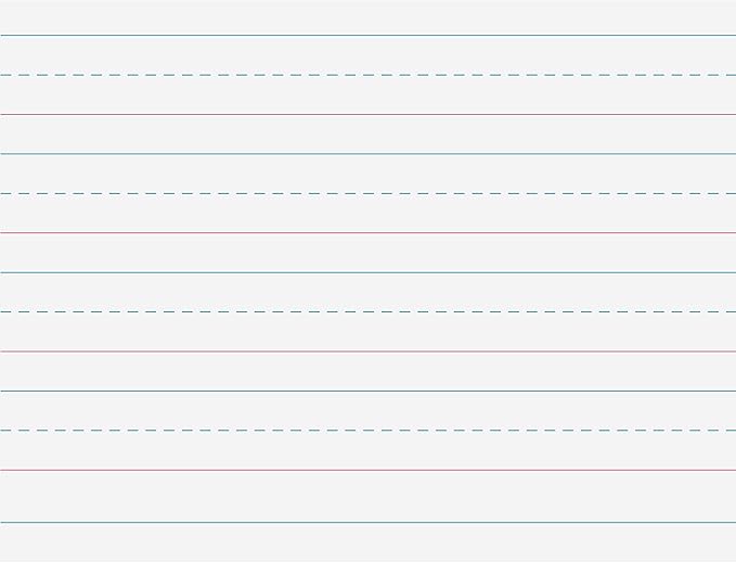 Pacon Handwriting Paper, Zaner-Bloser Grades Pre-K & K, 1-1/8" x 9/16" x 9/16" Ruled 10-1/2" x 8", Ruled Long, 40 Sheets