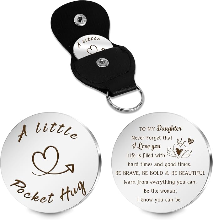 Pocket Hug Token Valentines Day Gifts For Him Graduation Gifts Back To School Gifts 2026 Eatser Basket Stuffer Keepsake