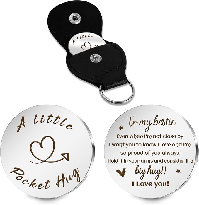 Pocket Hug Token Valentines Day Gifts For Him Graduation Gifts Back To School Gifts 2026 Eatser Basket Stuffer Keepsake