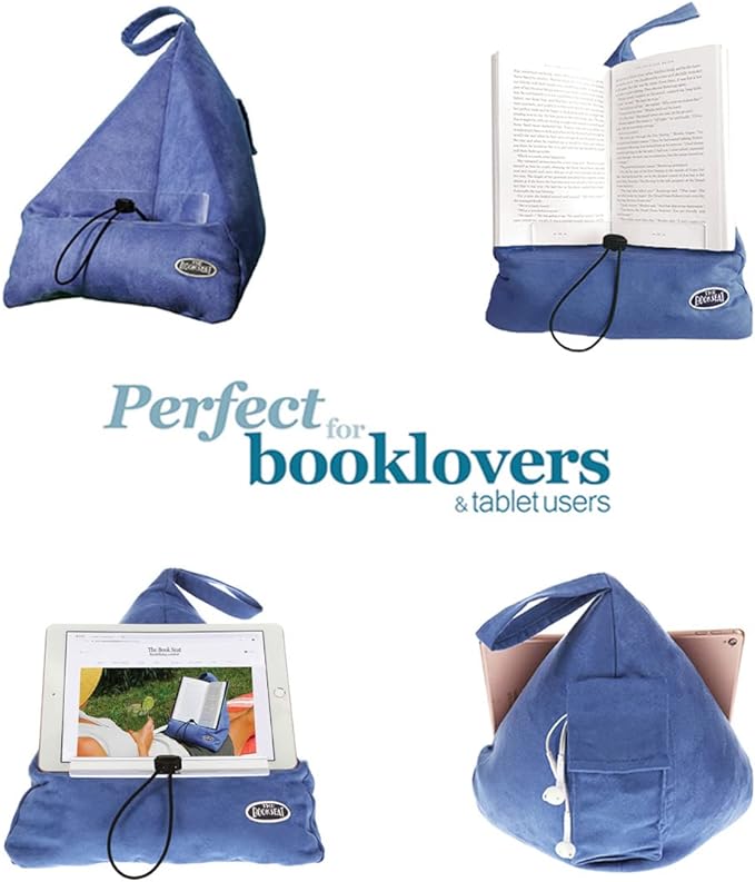 The Book Seat - Charcoal Grey - The Most Comfortable Way to Read, Hands Free!