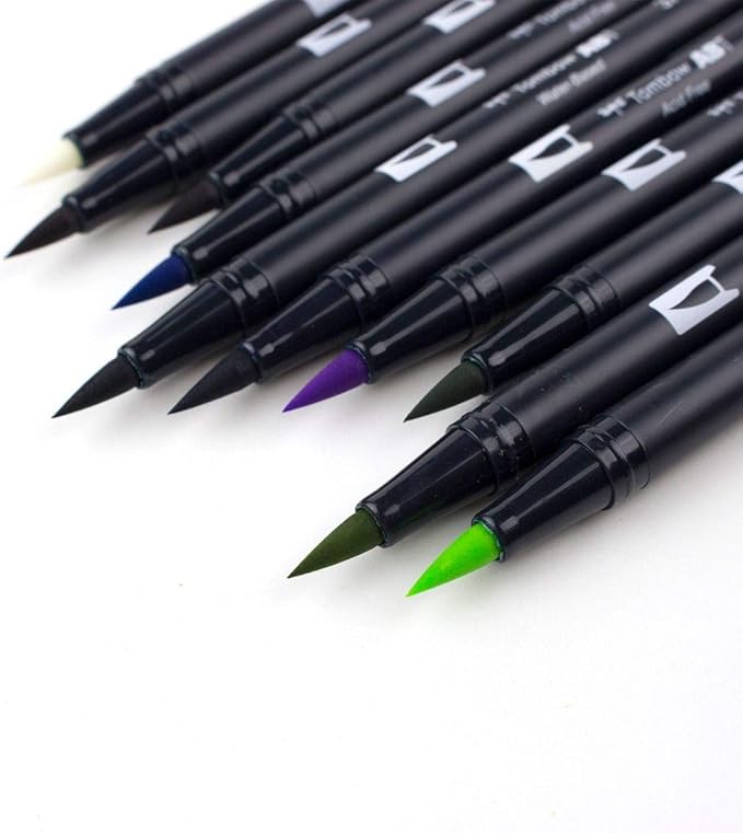 Tombow ABT Dual Brush Pen set of 10, LANDSCAPE