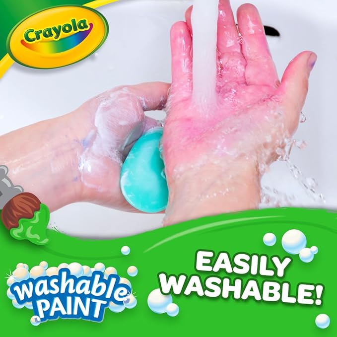Crayola Washable Paint For Kids, Violet 1 Gallon, Kids Arts And Crafts Supplies, Non Toxic, Bulk
